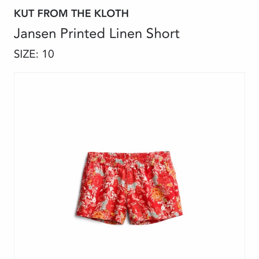 KFTK Linen Shorts